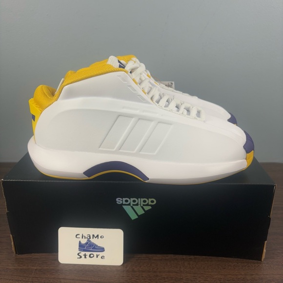 adidas Originals Crazy Lakers Home GY8947 White Purple Yellow